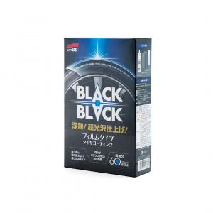 02082 Покрытие для шин Black Black, 110 мл Soft99 - 1