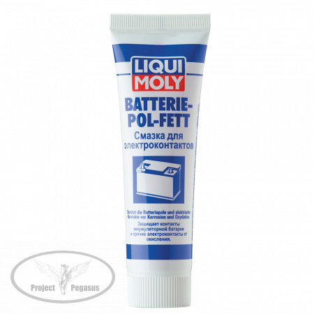 7643-LIQUI MOLY-Смазка для электроконтактов LIQUI MOLY Batterie-Pol-Fett 0,05кг-1