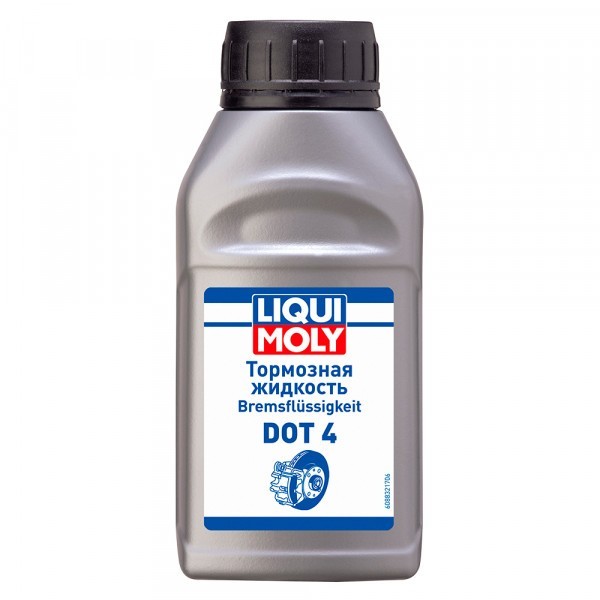 8832-LIQUI MOLY-Тормозная жидкость LIQUI MOLY Bremsflussigkeit DOT 4 0,25л-1