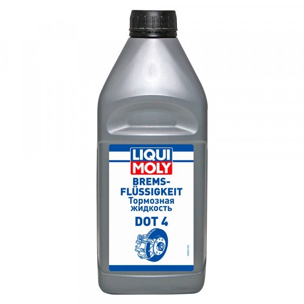 8834-LIQUI MOLY-Тормозная жидкость LIQUI MOLY Bremsflussigkeit DOT 4 1л-1