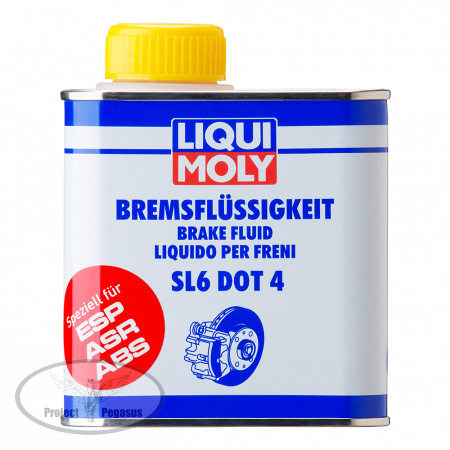 3086-LIQUI MOLY-Тормозная жидкость LIQUI MOLY Bremsflussigkeit SL6 DOT 4 0,5л-1