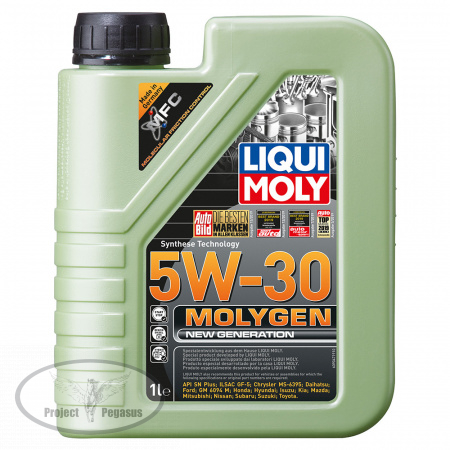 9041-LIQUI MOLY-НС-синтетическое моторное масло LIQUI MOLY Molygen New Generation 5W-30 1л-1