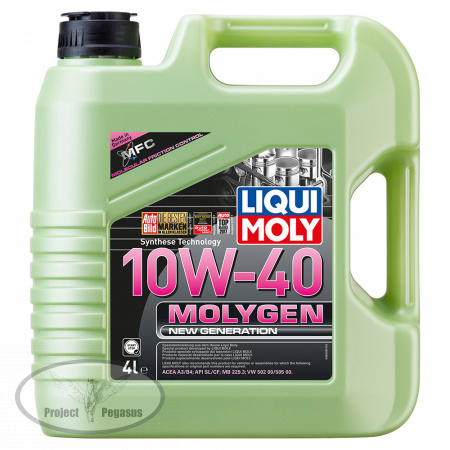 9060-LIQUI MOLY-НС-синтетическое моторное масло LIQUI MOLY Molygen New Generation 10W-40 4л-1