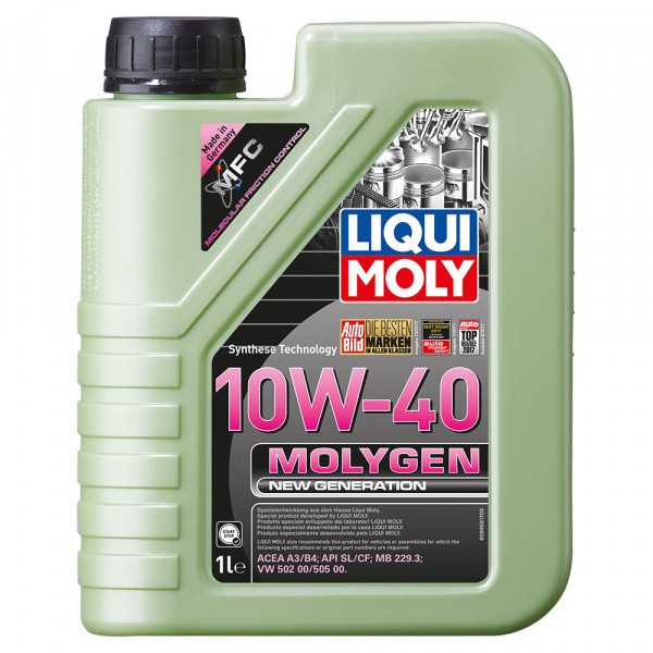 9059-LIQUI MOLY-НС-синтетическое моторное масло LIQUI MOLY Molygen New Generation 10W-40 1л-1