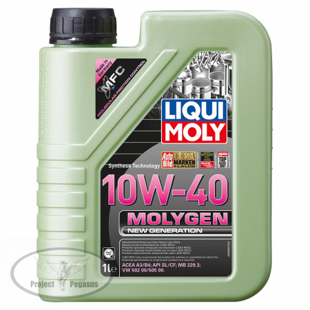 9059-LIQUI MOLY-НС-синтетическое моторное масло LIQUI MOLY Molygen New Generation 10W-40 1л-1