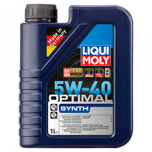 3925-LIQUI MOLY-НС-синтетическое моторное масло LIQUI MOLY Optimal Synth 5W-40 1л-1