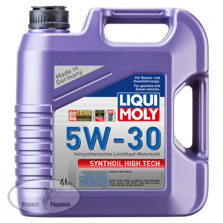 9076-LIQUI MOLY-Синтетическое моторное масло LIQUI MOLY Synthoil High Tech 5W-30 4л-1