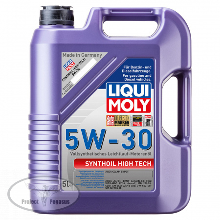 9077-LIQUI MOLY-Синтетическое моторное масло LIQUI MOLY Synthoil High Tech 5W-30 5л-1