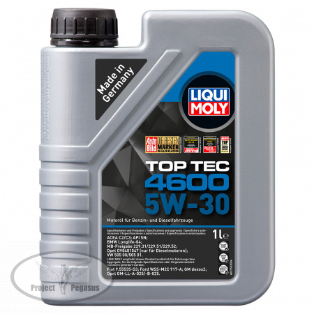 8032-LIQUI MOLY-НС-синтетическое моторное масло LIQUI MOLY Top Tec 4600 5W-30 1л-1