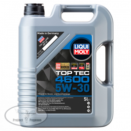 8033-LIQUI MOLY-НС-синтетическое моторное масло LIQUI MOLY Top Tec 4600 5W-30 5л-1