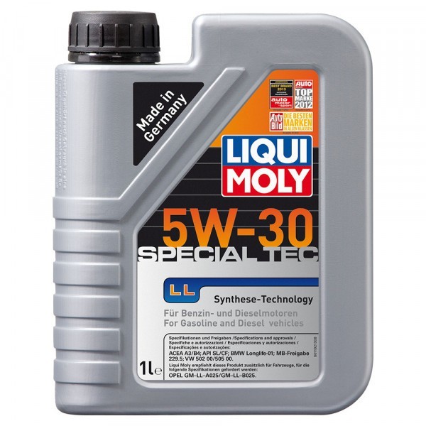 8054-LIQUI MOLY-НС-синтетическое моторное масло LIQUI MOLY Special Tec LL 5W-30 1л-1