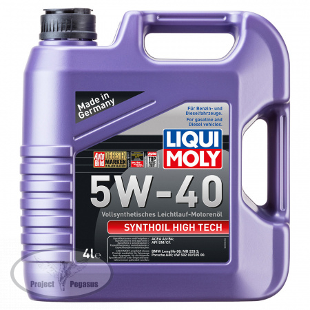 1915-LIQUI MOLY-Синтетическое моторное масло LIQUI MOLY Synthoil High Tech 5W-40 4л-1