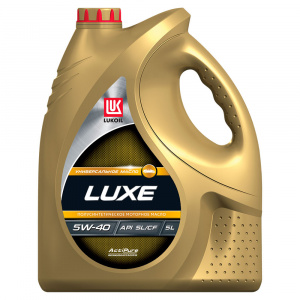 19300-Lukoil-Моторное масло Лукойл Люкс 5W-40, полусинтетика, 5л-1