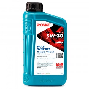 20125001099-ROWE-Синтетическое моторное масло ROWE HIGHTEC MULTI SYNT DPF SAE 5W-30 1л-1