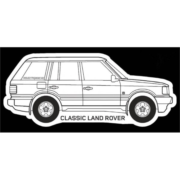 PN30 Наклейка Classic Land Rover PJP - 2