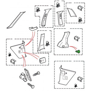 YOO3100AUK Пистон, Tan Land Rover - 1