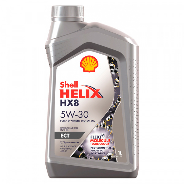 550048036-SHELL-Синтетическое моторное масло SHELL HELIX HX8 ECT 5W-30, 1л-1