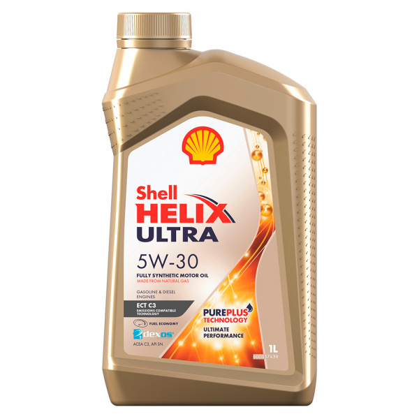 550046369-SHELL-Синтетическое моторное масло SHELL HELIX ULTRA ECT C3 5W-30, 1л-1