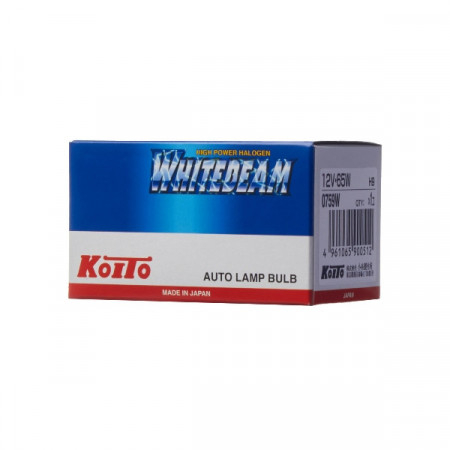 0759W-Koito-Лампа высокотемпературная Koito Whitebeam H9 12V 65W (120W) 4000K (уп. 1 шт.)-5