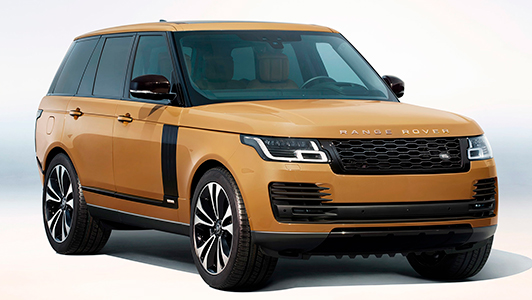 Range Rover Fifty Bahama Gold